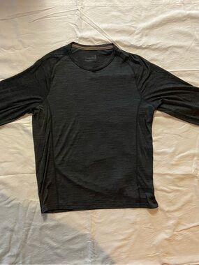 Smartwool Men's Black Long-Sleeve Crew Top